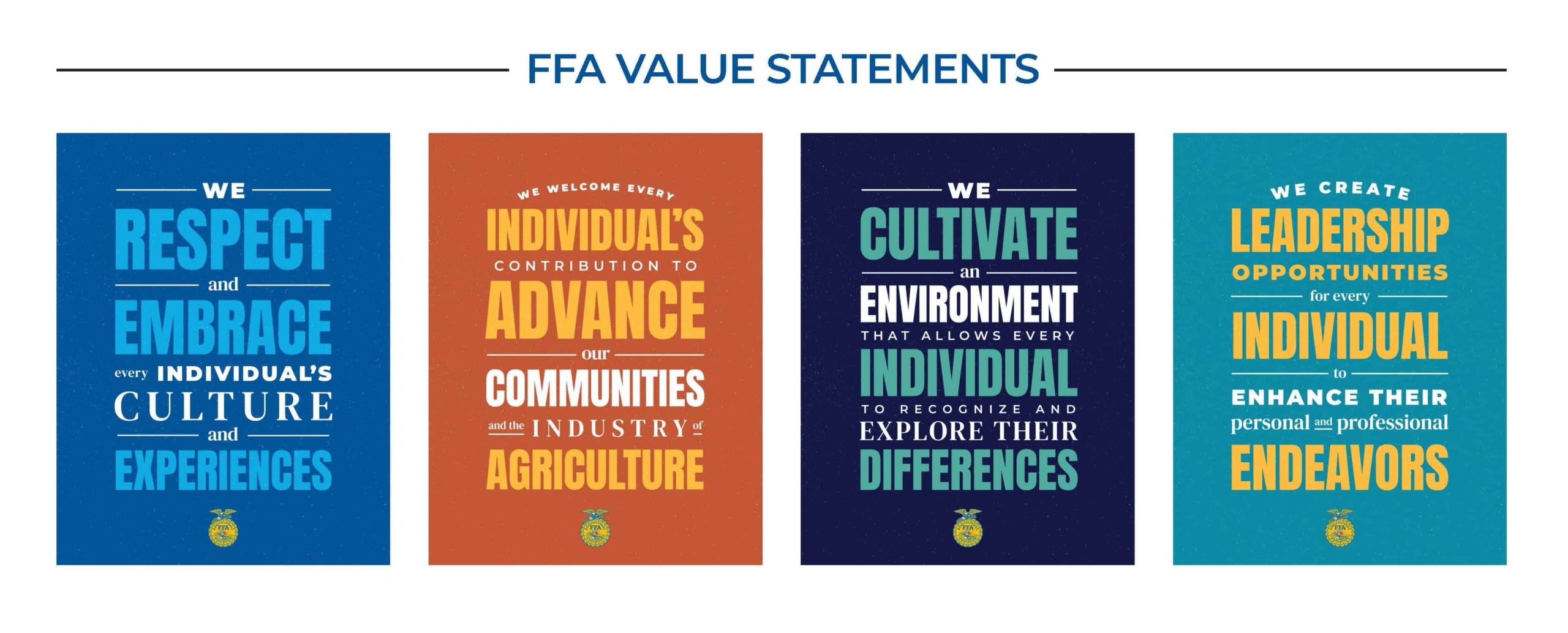 FFA Value Statement Posters
