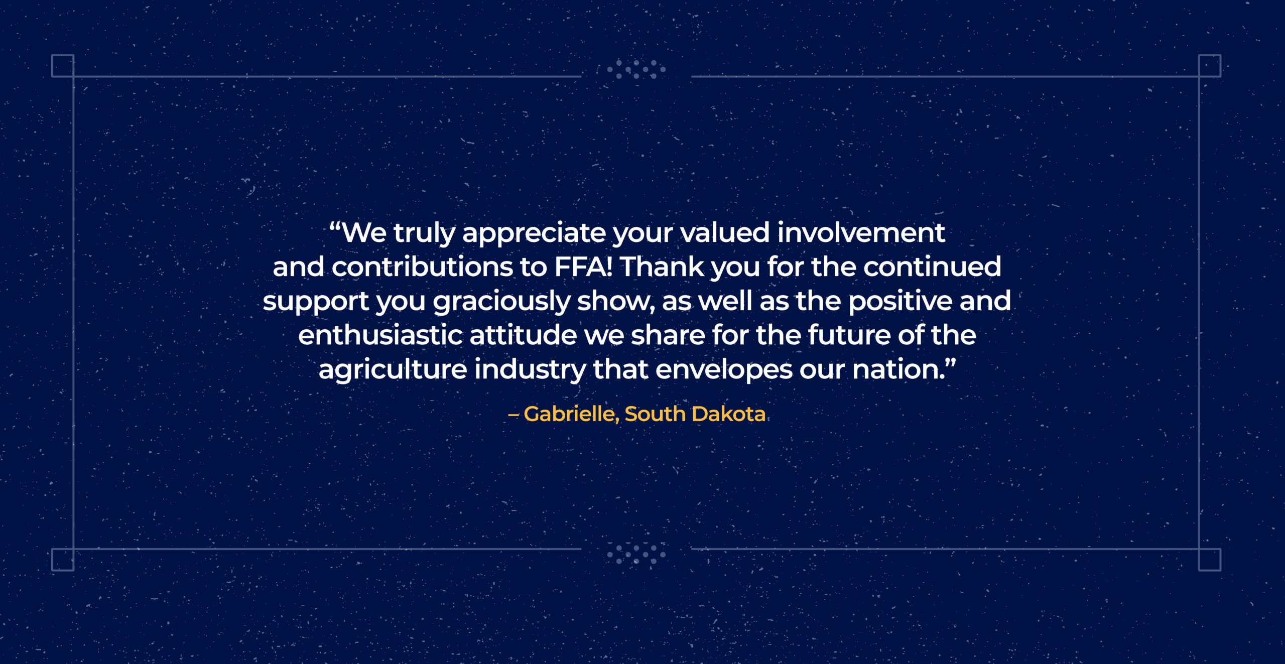 Gabriel's Quote - South Dakota