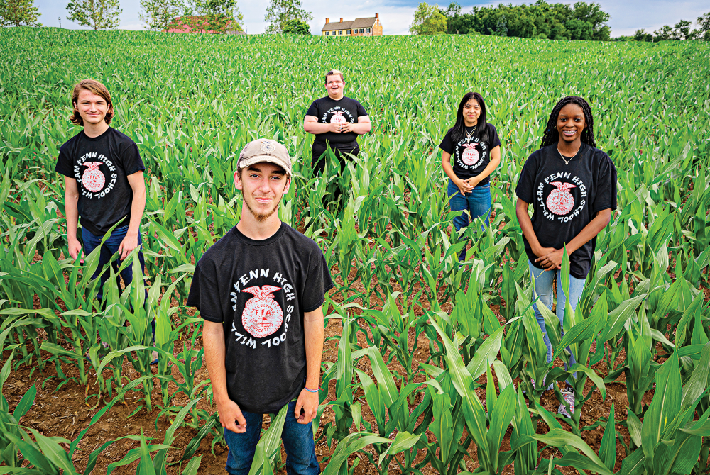 Delaware – Diverse Group in Corn Field