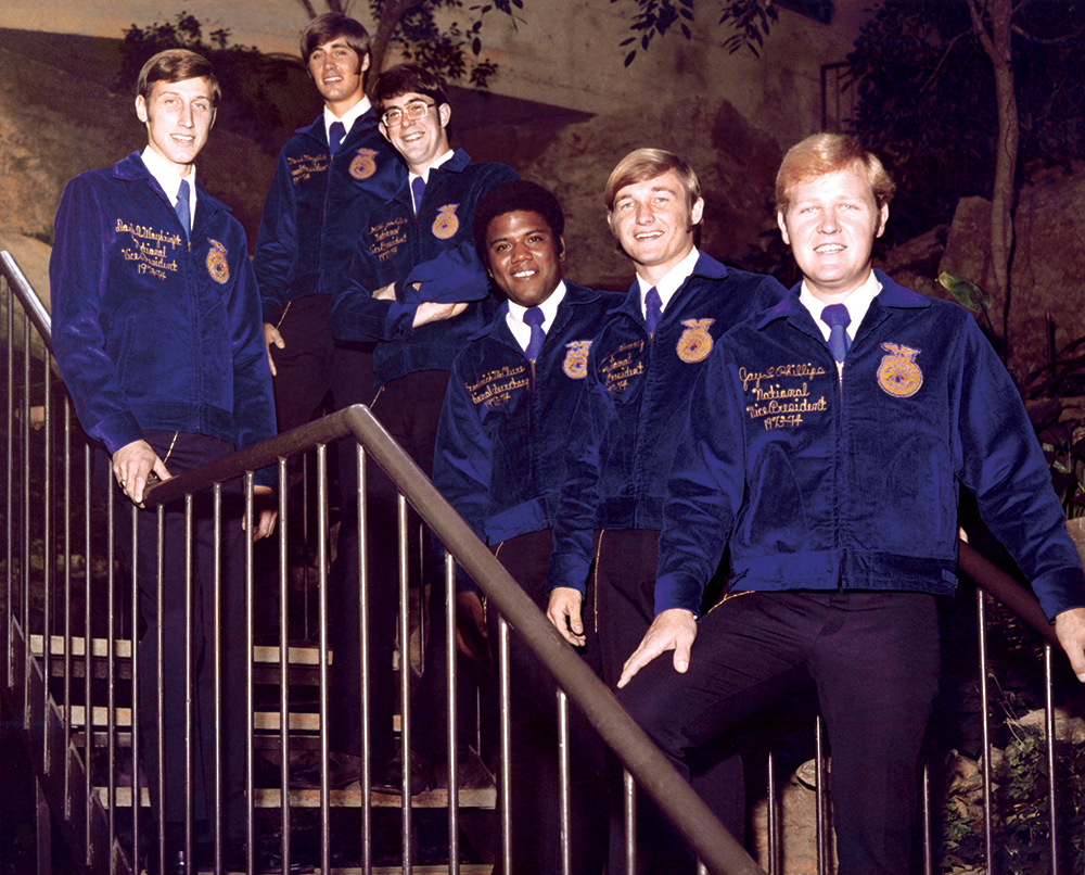Fred McClure story – 1973-74 National Officer team