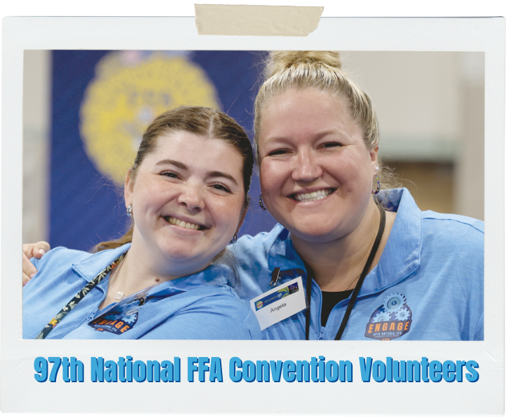 97th National Convention FFA Volunteers